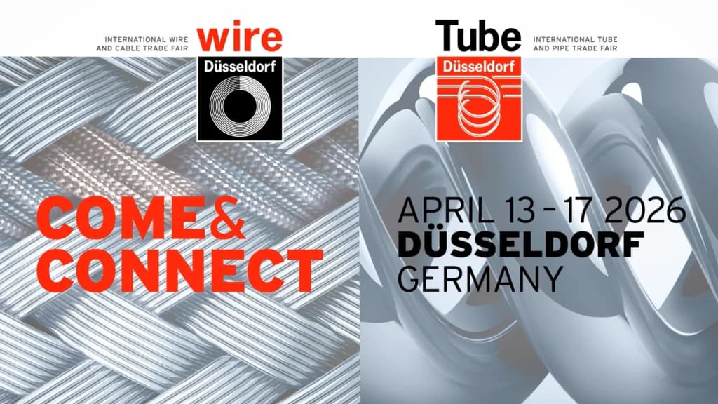 نلتقيكم في معرض Wire & Tube 2026 في دوسلدورف