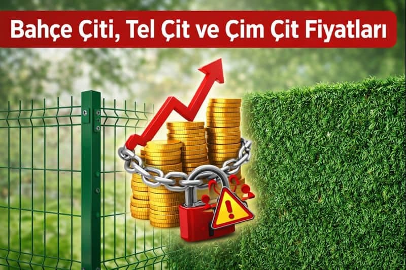 Bahçe Çiti, Tel Çit ve Çim Çit Fiyatları: Neye Göre Belirlenir?