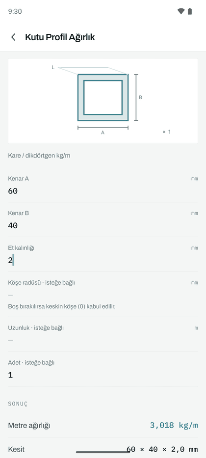 12 calculators, works offline