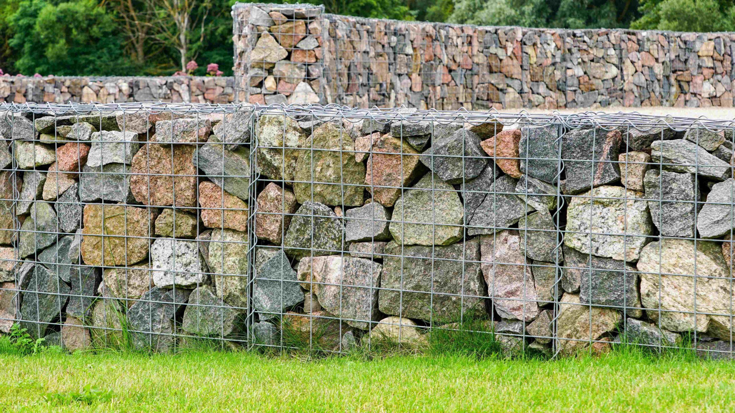 Gabionenwand